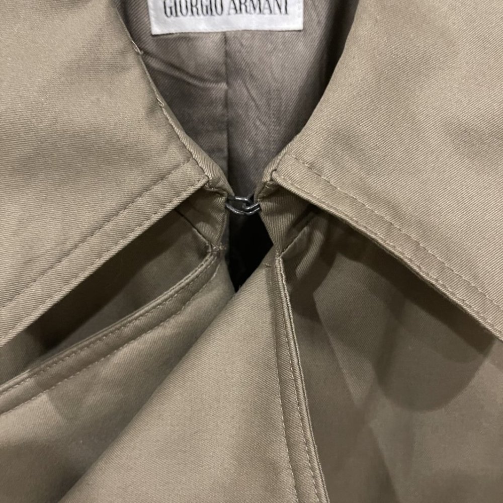 *SOLD* Giorgio Armani Men's Insulated Trench - Picture 4 of 11